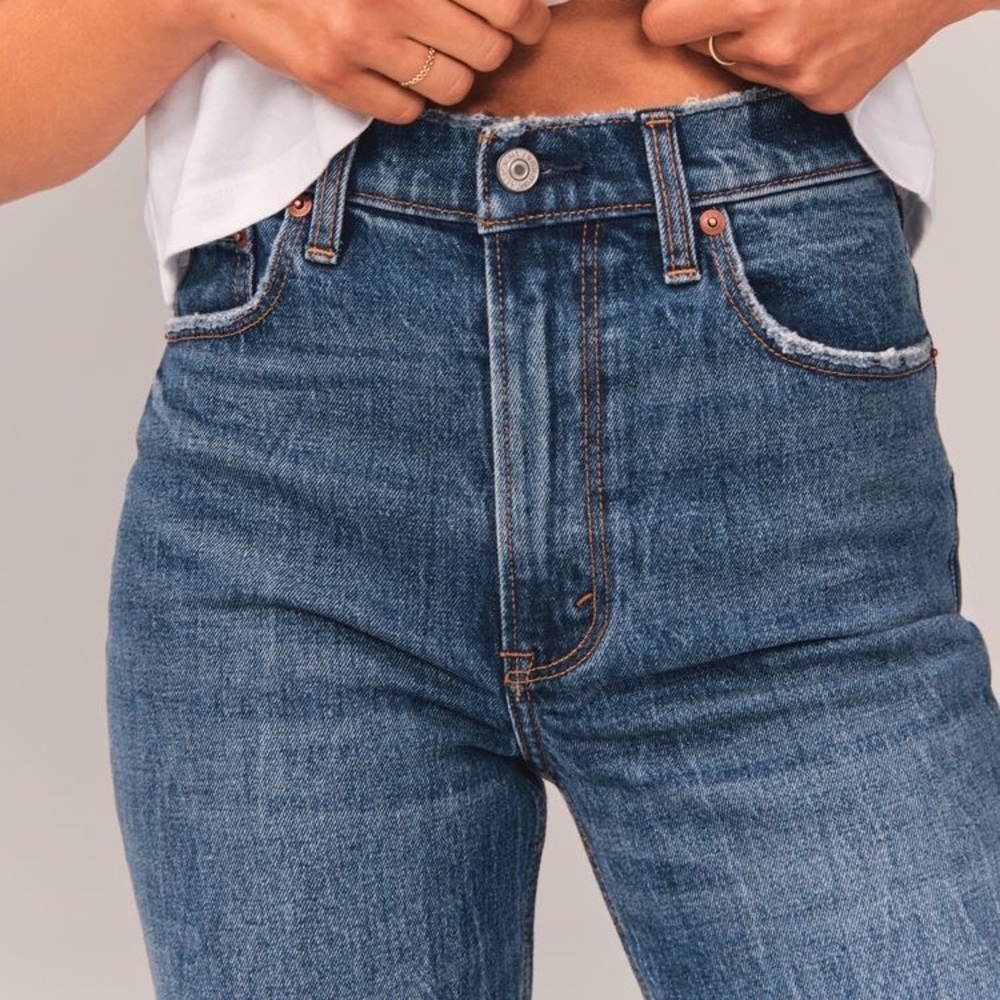 Brand New Abercrombie Dark wash Jeans.